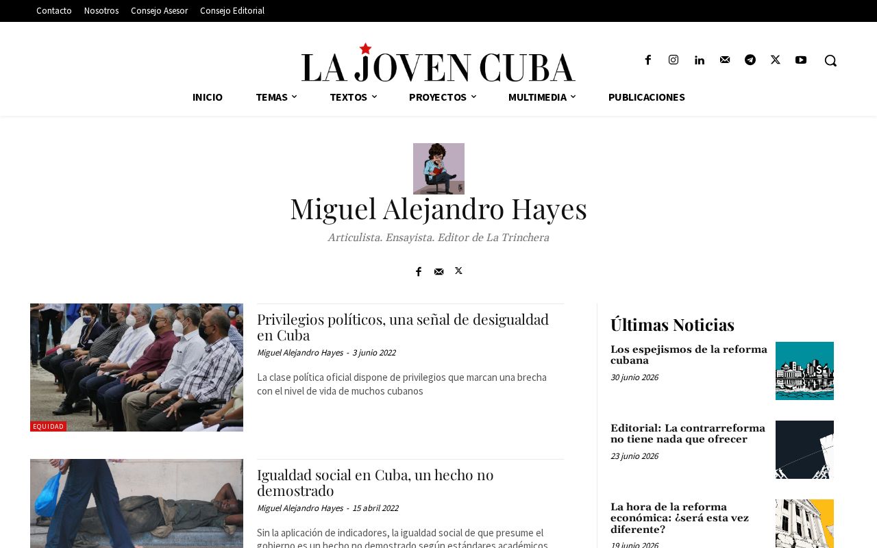 La Joven Cuba — perfil de autor