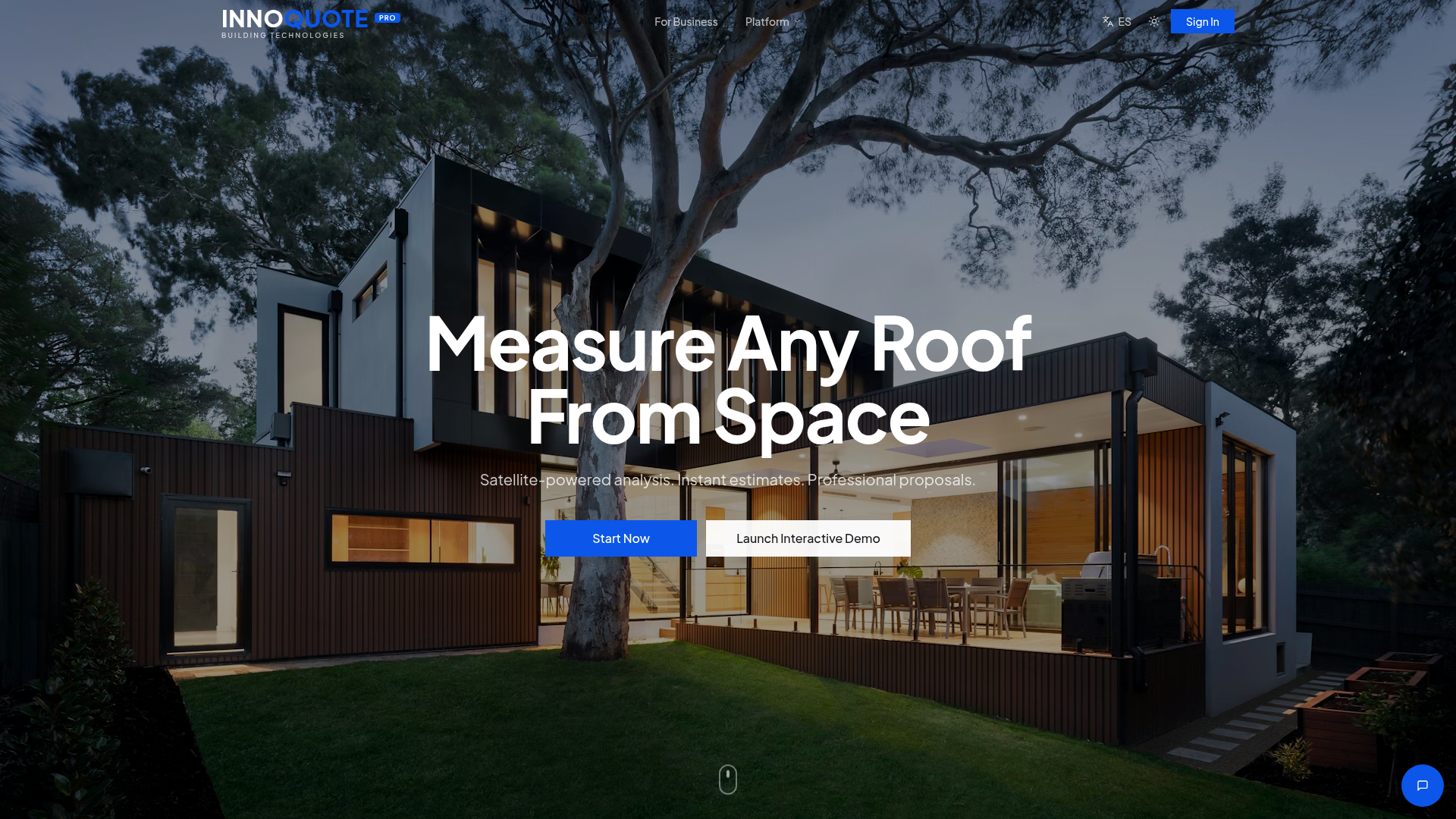 InnoQuote Pro — SaaS · Roofing · USA — venture built by Hayes Projects
